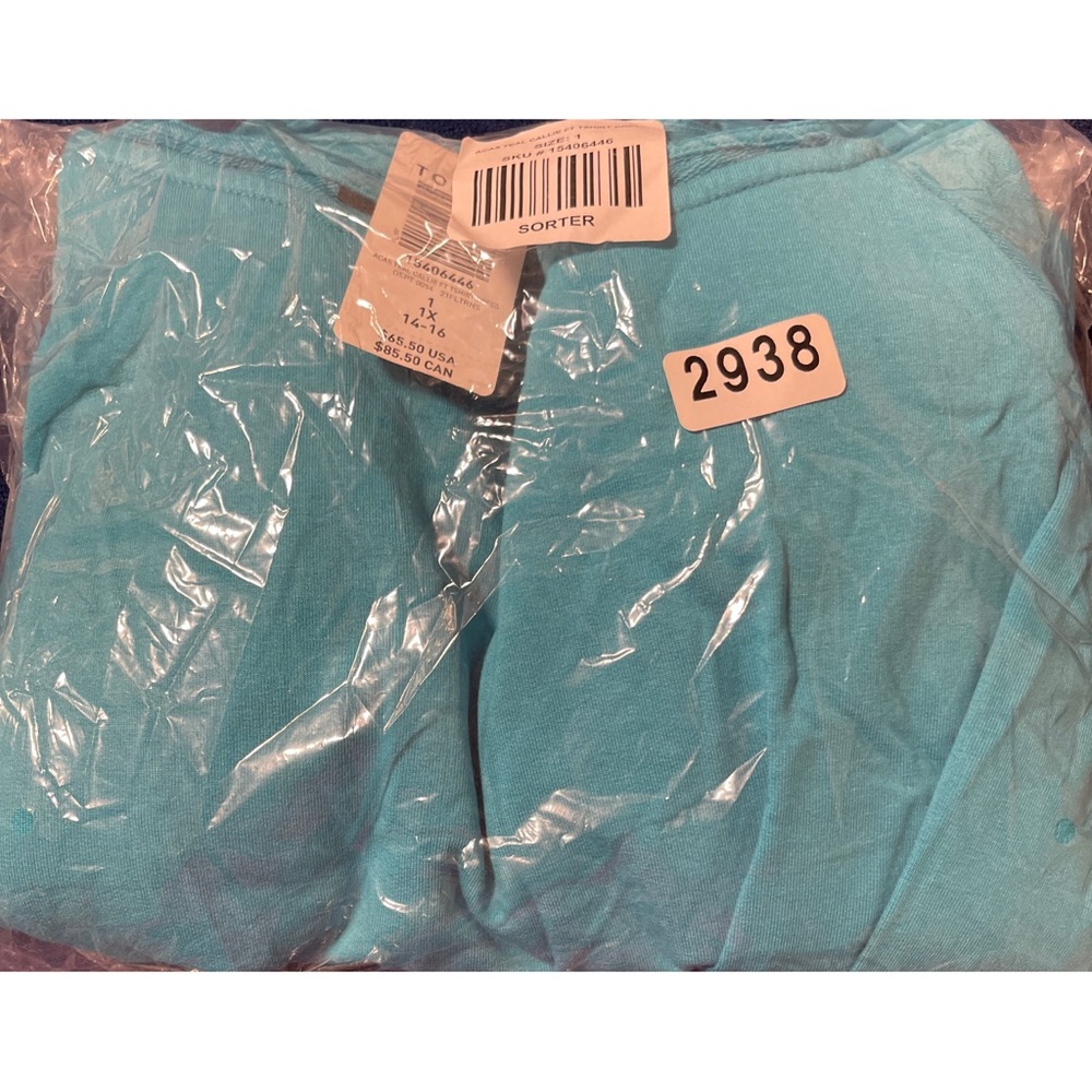 Torrid Teal T-Shirt Off-The-Shoulder Dress NWT SZ 1 (14/16) - Picture 9 of 12